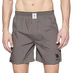 u.s. polo assn. Men's Cotton Casual Shorts(Pack of 1) (U.S POLO I108 L GREY_Grey_L)-picture-11