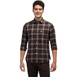 u.s. polo assn. Men's Cotton Tailored Fit Shirt-picture-38