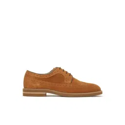 U.S. Polo Assn. Men's LUMER Tan Derby Shoes-picture-11