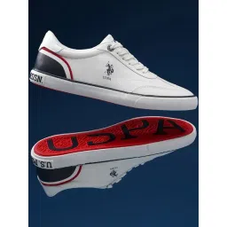 U.S. Polo Assn. Men's OSKAR 3.0 Eggshell White Sneakers-picture-25