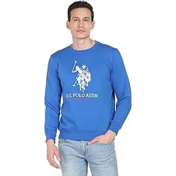 U.S. POLO ASSN. Men's Polyester;Cotton Turtle Neck Sweatshirt-picture-31