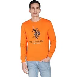 u.s. polo assn. Men's Polyester;Cotton Turtle Neck Sweatshirt-picture-32