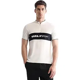 u.s. polo assn. Men's Solid Regular Fit Polo Shirt-picture-24