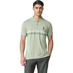 u.s. polo assn. Men's Striped Regular Fit Polo Shirt-picture-19