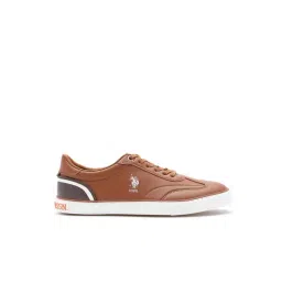 U.S. Polo Assn. Men's Tan Casual Sneakers-picture-29