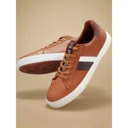 U.S. Polo Assn. Men's Tan Casual Sneakers-picture-32