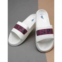 U.S. Polo Assn. Men's White Slides-picture-42