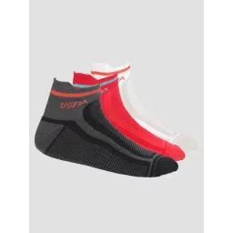 U.S. Polo Assn. Multicolor Ankle Length Socks - Pack of 3-picture-34