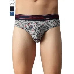 U.S. Polo Assn. Multicolor Printed Briefs - Pack of 3-picture-45
