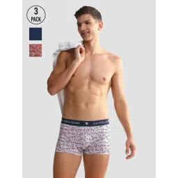 U.S. Polo Assn. Multicolor Printed Trunks - Pack of 3-picture-15