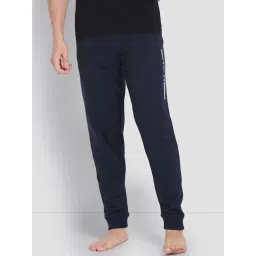 U.S. Polo Assn. Navy Blue Cotton Regular Fit Lounge Pants-picture-43