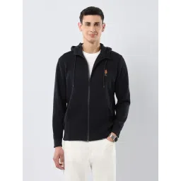U.S. Polo Assn. Navy Blue Regular Fit Hoodie-picture-19