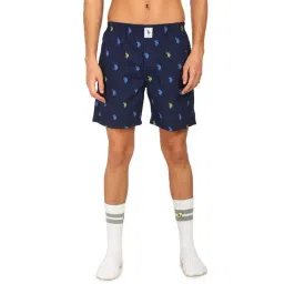 U.S. Polo Assn. Navy Regular Fit Printed Boxers-picture-33