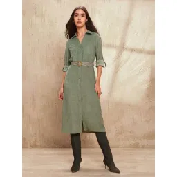 U.S. Polo Assn. Olive Regular Fit Dress-picture-35