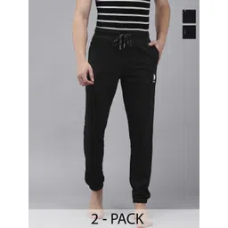 U.S. Polo Assn. Pack of 2 Mid-Rise Cotton Joggers Lounge Pants-picture-22