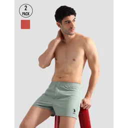 u.s. polo assn. Pack of 2 Solid Men Boxer-picture-23