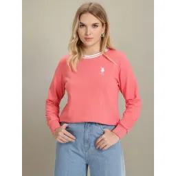 U.S. Polo Assn. Peach Regular Fit Sweatshirt-picture-31