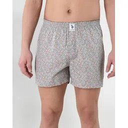 u.s. polo assn. Printed Boxers with Elasticated Waist-picture-39