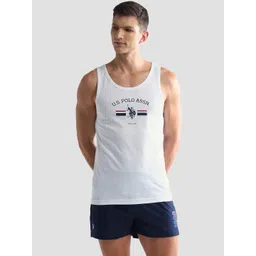 U.S. Polo Assn. Printed Pure Cotton Innerwear Vests-picture-42