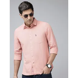 U.S. Polo Assn. Pure Cotton Tailored Fit Casual Shirt-picture-22