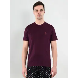 U.S. Polo Assn. Purple Cotton Regular Fit Lounge T-Shirt-picture-21