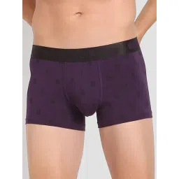 U.S. Polo Assn. Purple Printed Trunks-picture-33