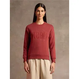 U.S. Polo Assn. Red Cotton Embroidered Sweatshirt-picture-27