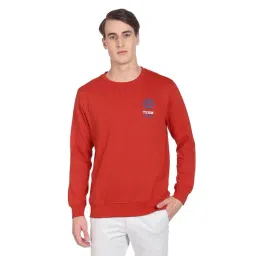U.S. Polo Assn. Red Cotton Regular Fit Printed SweatShirt-picture-35