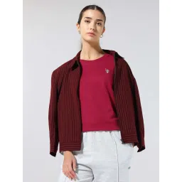 U.S. Polo Assn. Red Cotton Regular Fit T-Shirt image 4