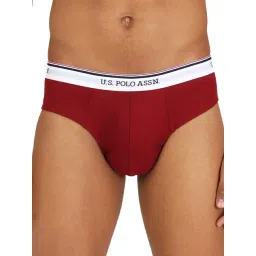 U.S. Polo Assn. Red Regular fit Briefs-picture-12