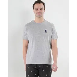 u.s. polo assn. Regular Fit Crew Neck Embroidered Logo I633 Lounge T-Shirt-picture-30