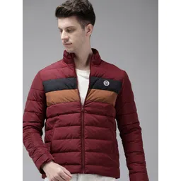 U.S. Polo Assn. Striped Mock-Collar Puffer Jacket-picture-29