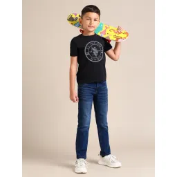 u.s. polo assn. US Polo Kids Boys Blue Cotton Jeans-picture-40