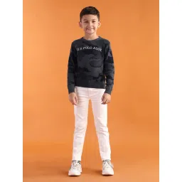 u.s. polo assn. US Polo Kids Boys Navy Cotton Camouflage Sweaters Cardigans-picture-22