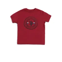 u.s. polo assn. US Polo Kids Boys Red Cotton Embroidery T-Shirt-picture-12