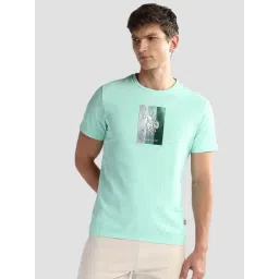u.s. polo assn. USPA Active Green Slim Fit Printed Sports T-Shirt-picture-25