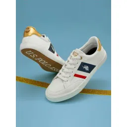 u.s. polo assn. U.S.Polo Assn. Women HARPER 2.0 White Sneakers-picture-12