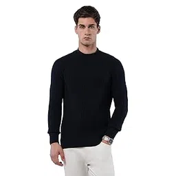 u.s. polo assn. U.S.Polo Association Men's Cable Patterned Knit Regular Fit Sweater-picture-21
