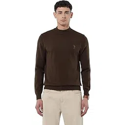 u.s. polo assn. U.s.Polo Association Men's Mock Neck Regular fit Sweater-picture-22