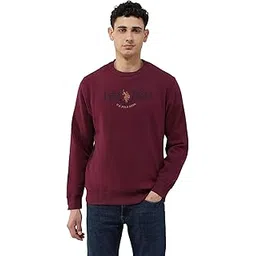 u.s. polo assn. U.s.Polo Association Men's Numeric Brand Embroidered Regular fit Sweatshirt-picture-26