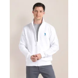 U.S. Polo Assn. White Cotton Regular Fit Sweatshirt-picture-43