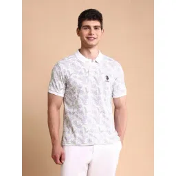 U.S. Polo Assn. white Floral T-Shirts-picture-18