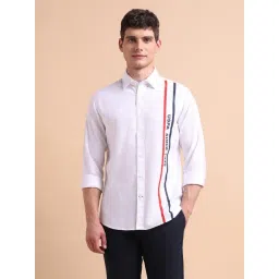 U.S. Polo Assn. white Printed Shirt-picture-27