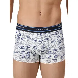 U.S. Polo Assn. White Printed Trunks-picture-28
