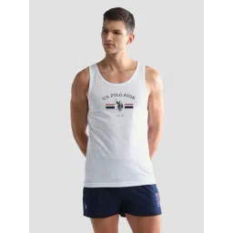 U.S. Polo Assn. White Regular Fit Vest-picture-33