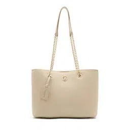 u.s. polo assn. Women Tote Bag with Linked Chain Handle & Tag Charm-picture-18