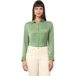 u.s. polo assn. Women's Solid Regular Fit Shirt-picture-56