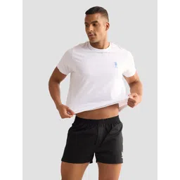 U.S. Polo Assn.Men Solid Pure Cotton Mid Rise Boxers-image-25