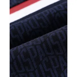 u.s. polo assn. US Polo Kids Boys Navy Cotton Striped T-Shirt image 4