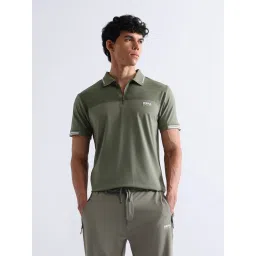 u.s. polo assn. USPA Sport Green Slim Fit Sports Polo image 4